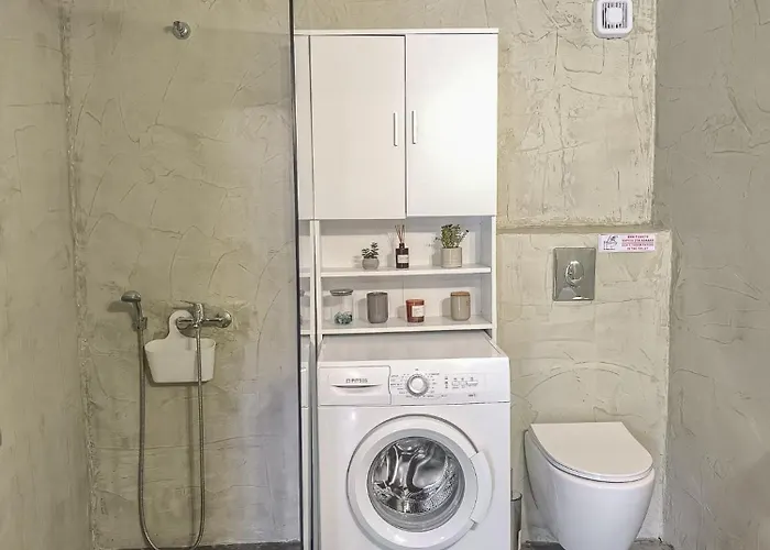 Apartment Comfy Flat With Large Terrace, Fiber Internet And Private Parking Chania (Crete)